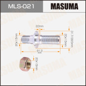 Шпилька колесная Masuma MLS-021, для грузовиков HINO, M20x1.5(L), M20x1.5(R), длина 91.5мм