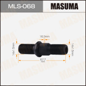Шпилька колесная Masuma MLS-068, для грузовиков Toyota, M14x1.5(R), M14x1.5(L), длина 68мм