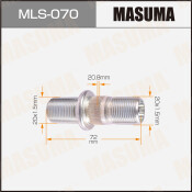 Шпилька колесная Masuma MLS-070, для грузовиков Toyota, M20x1.5(R), M20x1.5(L), длина 71.7мм
