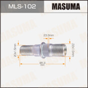 Шпилька колесная Masuma MLS-102, для грузовиков Isuzu, M22x1.5(L), M20x1.5(L), длина 85.3мм