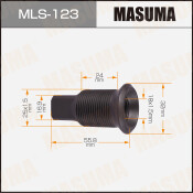 Футорка колесная Masuma MLS-123, для Nissan, M25x1.5(L), M18x1.5(L), длина 55.8мм, под ключ 17мм, 1 шт