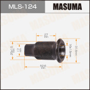Футорка колесная Masuma MLS-124, для Nissan, M25x1.5(R), M16x1.5(R), длина 52.6мм, под ключ 17мм, 1 шт