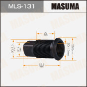 Футорка колесная Masuma MLS-131, для Isuzu, M30x1.5(L), M20x1.5(L), длина 62.8мм, под ключ 21мм, 1 шт