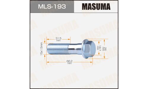 Болт амортизатора Masuma, для Toyota, арт. MLS-193