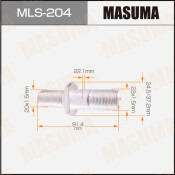 Шпилька колесная Masuma MLS-204, для Isuzu, M22x1.5(R), M20x1.5(L), длина 92мм