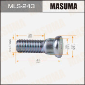 Шпилька колесная Masuma, для Mitsubishi, M12x1.5(R), длина 41мм, арт. MLS-243