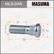 Шпилька колесная Masuma MLS-245, для Nissan, Infiniti, M12x1.25(R), длина 43.3мм, 1шт, арт. MLS-245