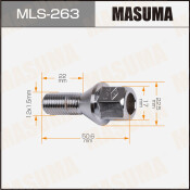 Болт колесный MASUMA 12x1.5мм, L=50.6мм, под ключ=17мм / RENAULT
