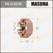 Гайка ШРУСа Masuma, M24x1.5(R), длина 17.5мм, под ключ 36мм, арт. MLS-509