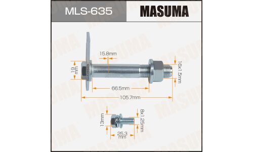 Болт подвески MASUMA Mitsubishi