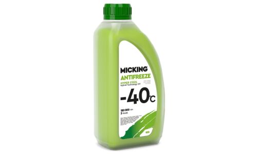 Антифриз Micking Hyper Cool, H-OAT, G11, зелёный,-40°C, 1л, арт. MA1000