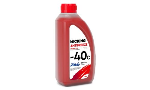 Антифриз Micking Super LLC, Р-ОАТ, красный, -40°C, 1л, арт. MA1007