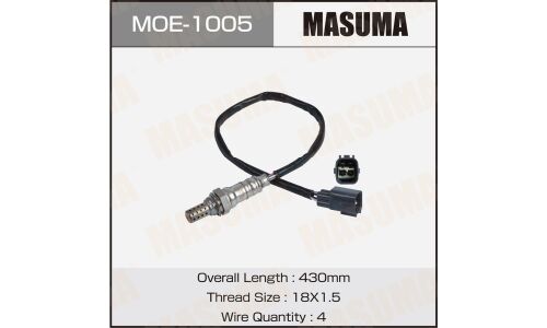 Датчик кислородный MASUMA, COROLLA, PREMIO / 3ZZFE, 1ZZFE