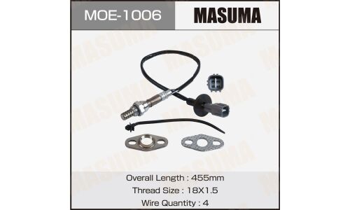 Датчик кислородный MASUMA, HIGHLANDER, RX300 / 1MZFE, 2JZGTE