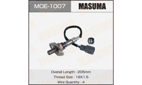 Датчик кислородный MASUMA, 4RUNNER, CROWN, LX470 / 3RZFE, 2UZFE, 1GFE