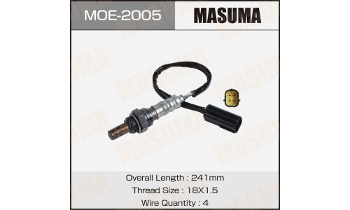 Датчик кислородный MASUMA, QX80, TEANA, X-TRAIL / MR20DE, QR25DE, VK56VD
