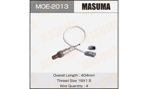 Датчик кислородный MASUMA, NISSAN QASHQAI / MR20DD