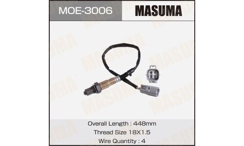 Датчик кислородный MASUMA, MITSUBISHI LANCER / 4A91