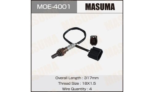 Датчик кислородный MASUMA, AXELA, MAZDA 3, MAZDA 5 / PE-VPS, LF-VE, LF-VDS