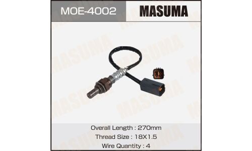 Датчик кислородный MASUMA, MAZDA 3, MAZDA 5 / L8-DE, LF-VE