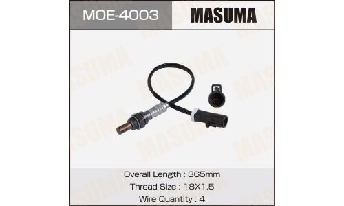 Датчик кислородный MASUMA, CX-9, FOCUS, MAZDA 2 / Duratec 37, ZETEC-E 2.0, Zetec-SE