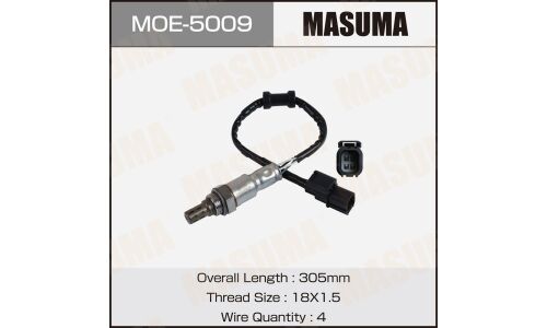 Датчик кислородный MASUMA, CR-V, STREAM, CIVIC / R18A, R20A2, R18A2