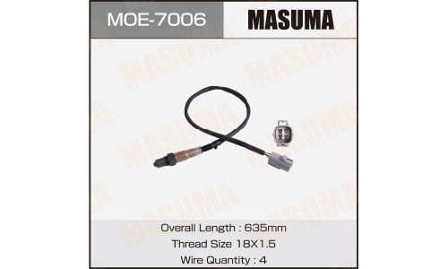 Датчик кислородный MASUMA, SUZUKI SWIFT / M16A