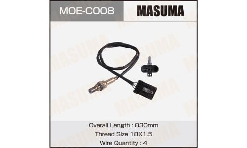 Датчик кислородный MASUMA, GEELY EMGRAND / JL4G18