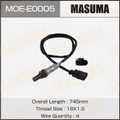 Датчик кислородный MASUMA, VOLKSWAGEN TOUAREG, AUDI A6 / BBJ, BHK, BWE