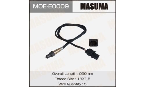 Датчик кислородный MASUMA, BMW 3-SERIES (E92), 5-SERIES (F11) / N53B30, N62B48B