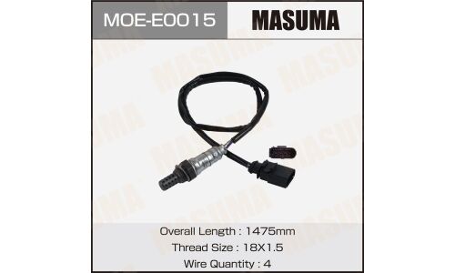 Датчик кислородный MASUMA, AUDI A8, VOLKSWAGEN GOLF / AQN, BFH, BTE