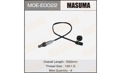 Датчик кислородный MASUMA, BMW X6 M(F86), X5 (F15) / S63B44B, N52B30, N52B25