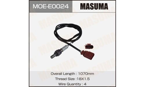 Датчик кислородный MASUMA, AUDI A4, A6 / AUK, BDX, CCDA