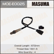 Датчик кислородный MASUMA, VOLKSWAGEN GOLF, TOURAN / BGU, BSE, BSF