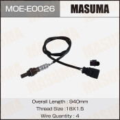 Датчик кислородный MASUMA, AUDI A4, A6 / AUK, BDW, CCDA, CCEA