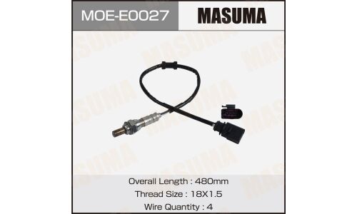 Датчик кислородный MASUMA, SKODA FABIA, RAPID, VOLKSWAGEN PASSAT / BSF, CALA, CFNA