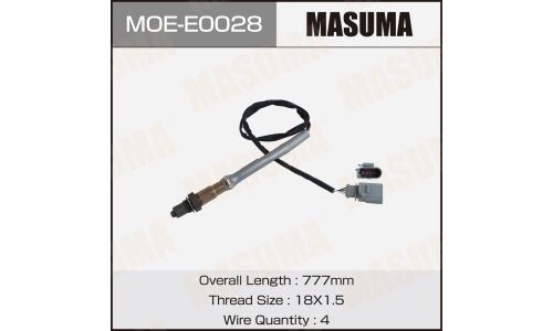 Датчик кислородный MASUMA, AUDI S6 / BXA