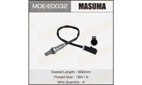 Датчик кислородный MASUMA, FORD MONDEO, VOLVO S60 / DURATEC-HE 2.3, B4204T7