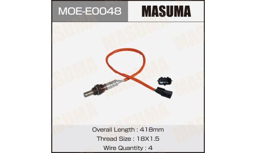 Датчик кислородный MASUMA, RENAULT LOGAN I / K7J, K7M