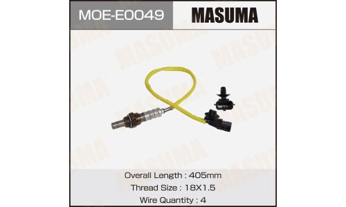 Датчик кислородный MASUMA, RENAULT DUSTER I, LOGAN I / K4M, K7M