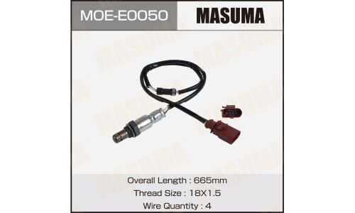 Датчик кислородный MASUMA, VOLKSWAGEN JETTA, POLO / CFNA