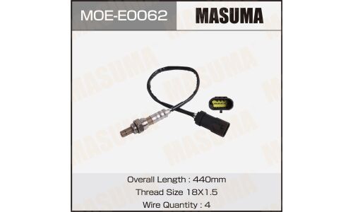 Датчик кислородный MASUMA, DUSTER / K4M