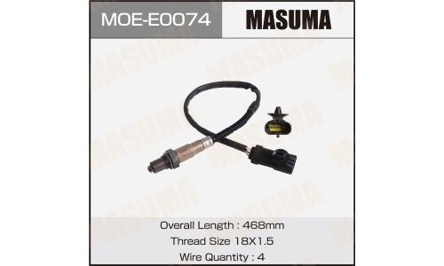 Датчик кислородный MASUMA, RENAULT MEGANE / K4J 99-09