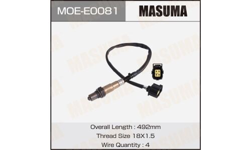 Датчик топливно-воздушной смеси MASUMA, MERCEDES-BENZ E-CLASS (W212) / M 273 09-15