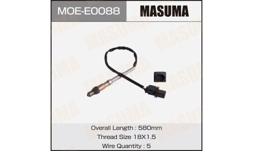Датчик кислородный MASUMA, VOLKSWAGEN GOLF VI