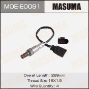 Датчик кислородный MASUMA, VOLKSWAGEN GOLF VI / CBZA, CBZB