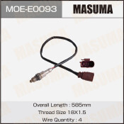 Датчик кислородный MASUMA, VOLKSWAGEN POLO V / CWVA, CWVB