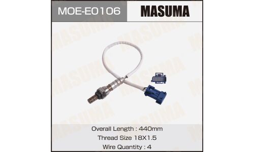 Датчик кислородный MASUMA, CITROEN BERLINGO / TU3JP