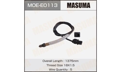 Датчик кислородный MASUMA, BMW 3-SERIES (E90) / N53B30A