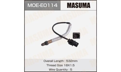 Датчик кислородный MASUMA, BMW 1-SERIES (E81) / N46B20B